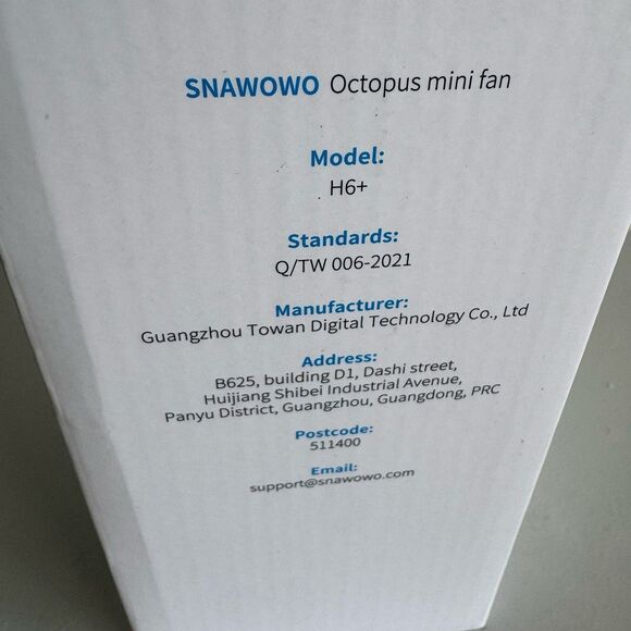 Snawowo Upgraded 400mAh Baby stroller Fan 360 Rotation Mini Portable - Picture 2 of 6